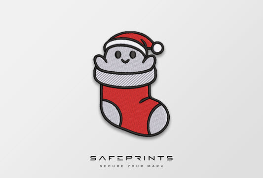 Ghost in Christmas Stocking