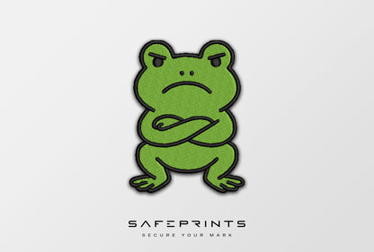 Grumpy Frog
