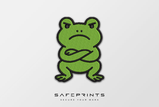 Grumpy Frog