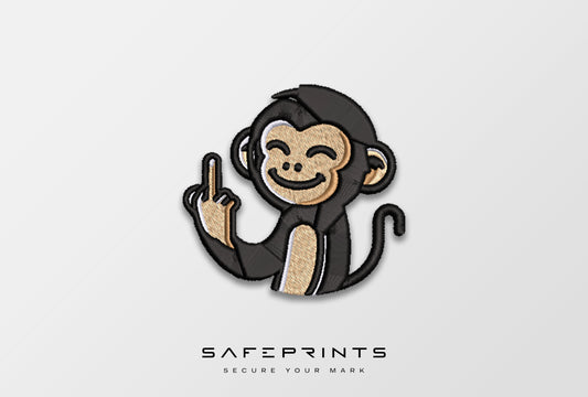 Monkey Giving Middle Finger