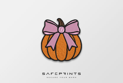 Pumpkin with Bow
