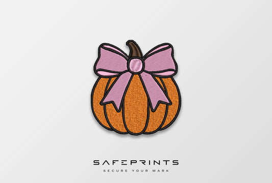 Pumpkin with Bow